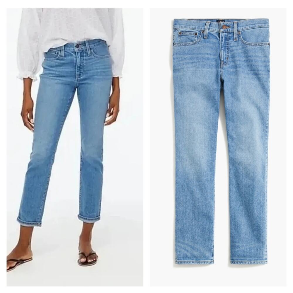 Classic Light Blue Straight-Leg Women’s Jeans